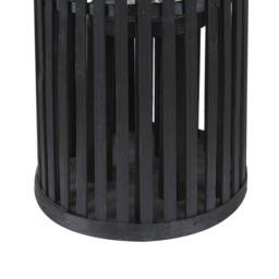 Wyld and Coco Lantern Candle Holder 40 cm Black Boho Style - thumbnail 6