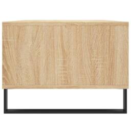 Berkfield Home Modern Coffee Table Sonoma Oak 90x50x36.5 cm Engineered Wood in Light Tan - thumbnail 7