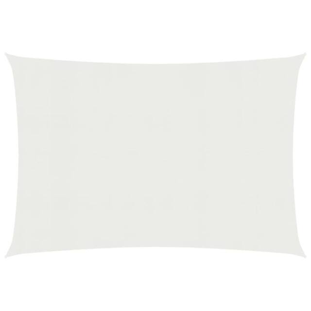 Berkfield Home Sunshade Sail 160 g/m ² White 2x2.5 m HDPE - image 1