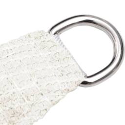 Berkfield Home Sunshade Sail 160 g/m ² White 2x2.5 m HDPE - thumbnail 4