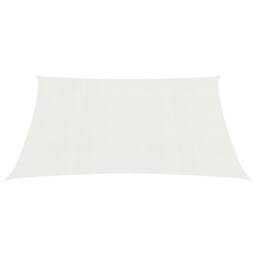 Berkfield Home Sunshade Sail 160 g/m ² White 2x2.5 m HDPE - thumbnail 2