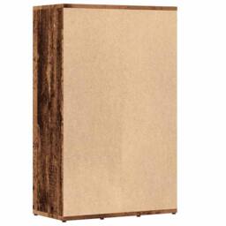 Berkfield Home Book Cabinet Old Wood 50x25x80 cm Engineered Wood in Brown - Size: 50 x 25 x 80 cm - thumbnail 7
