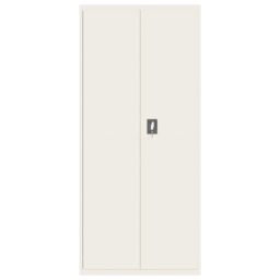 Berkfield Home File Cabinet White 90x40x200 cm Steel - Size: 90 x 40 x 200 cm - thumbnail 3