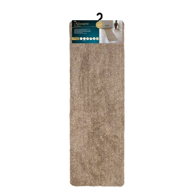 JVL Kensington Barrier Runner Doormat 50 x 150 cm Brown - Size: 50 cm x 150 cm - image 1