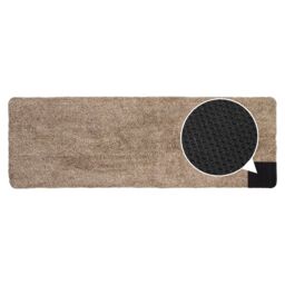 JVL Kensington Barrier Runner Doormat 50 x 150 cm Brown - Size: 50 cm x 150 cm - thumbnail 4