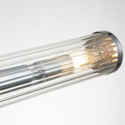 Netlighting Kichler Azores Bathroom Wall Lamp Polished Chrome IP44 in Grey - thumbnail 4