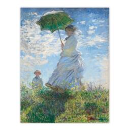 Artery8 Claude Monet Framed Wall Art Print Madame Monet & Her Son - Size: A4 - thumbnail 3