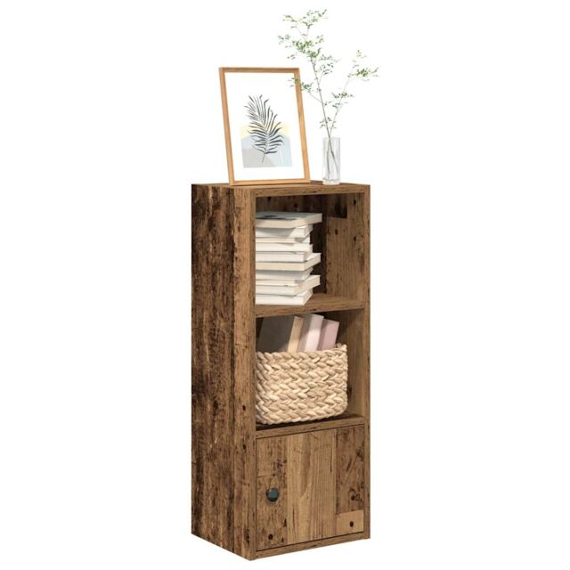 Berkfield Home Bookcase Old Wood 31x24x77 cm Engineered Wood in Brown - Size: 31 x 24 x 77 cm - image 1