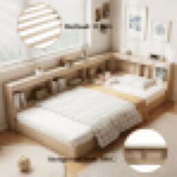 Matteo Storage Bed, 3FT Single Bed Plenty Of Storage Space, Durable & Sturdy in White - Size: Single Fitted - thumbnail 1