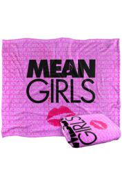 Mean Girls (2024) Musical Logo Plastic Forever Silky Touch Super Soft Throw Blanket 152 X 127 cm in White - thumbnail 2