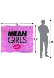 Mean Girls (2024) Musical Logo Plastic Forever Silky Touch Super Soft Throw Blanket 152 X 127 cm in White - thumbnail 5