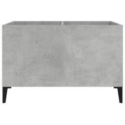 Berkfield Home Record Cabinet Concrete Grey 74.5x38x48 cm Engineered Wood - thumbnail 5