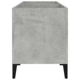 Berkfield Home Record Cabinet Concrete Grey 74.5x38x48 cm Engineered Wood - thumbnail 6