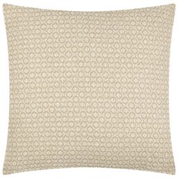 Yard Tryfan Textured 100% Cotton Cushion in Natural - Size: 50 cm x 50 cm - thumbnail 2