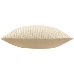 Yard Tryfan Textured 100% Cotton Cushion in Natural - Size: 50 cm x 50 cm - thumbnail 4