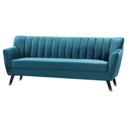 Artemis Home Morgan 3 Seat Sofa in Teal - thumbnail 2