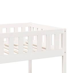 Berkfield Home Stable Bunk Bed White 90x190 cm Solid Wood Pine - thumbnail 8