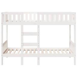 Berkfield Home Stable Bunk Bed White 90x190 cm Solid Wood Pine - thumbnail 5