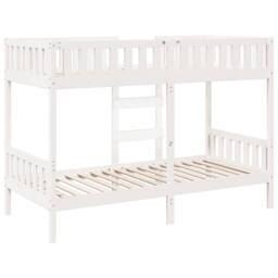 Berkfield Home Stable Bunk Bed White 90x190 cm Solid Wood Pine - thumbnail 7