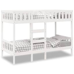 Berkfield Home Stable Bunk Bed White 90x190 cm Solid Wood Pine - thumbnail 2
