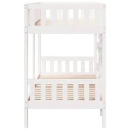 Berkfield Home Stable Bunk Bed White 90x190 cm Solid Wood Pine - thumbnail 6