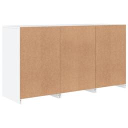 Berkfield Home Sideboard with LED Lights White 123x37x67 cm - Size: 123 x 37 x 67 cm - thumbnail 8