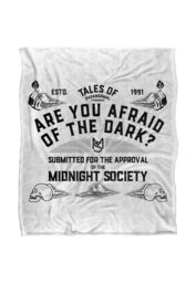 Nickelodeon Are You Afriad of The Dark? Tales of Paranormal Silky Touch Super Soft Throw Blanket 152 X 127 cm in White - thumbnail 1