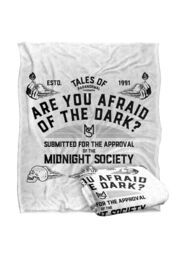 Nickelodeon Are You Afriad of The Dark? Tales of Paranormal Silky Touch Super Soft Throw Blanket 152 X 127 cm in White - thumbnail 2
