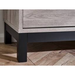 Cheshire Premium Lomond TV Unit in Grey Oak in Light Grey - thumbnail 8