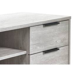 Cheshire Premium Lomond TV Unit in Grey Oak in Light Grey - thumbnail 6