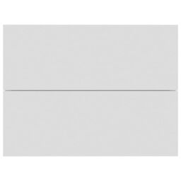 Berkfield Home Bedside Cabinet White 40x30x30 cm Engineered Wood - Size: 40 x 30 x 30 cm - thumbnail 4