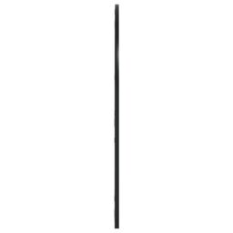 Berkfield Home Wall Mirror Black 80x80 cm Arch Iron - thumbnail 4