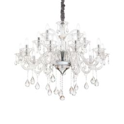 Netlighting Colossal 15 Light Chandelier Clear Glass E14