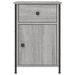 Berkfield Home Bedside Cabinets 2 pcs Grey Sonoma 40x42x60 cm Engineered Wood - Size: 40 x 42 x 60 cm - thumbnail 6