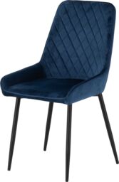 Seconique Athens Rectangular Concrete Effect Dining Set with Avery Chairs in Blue - thumbnail 8