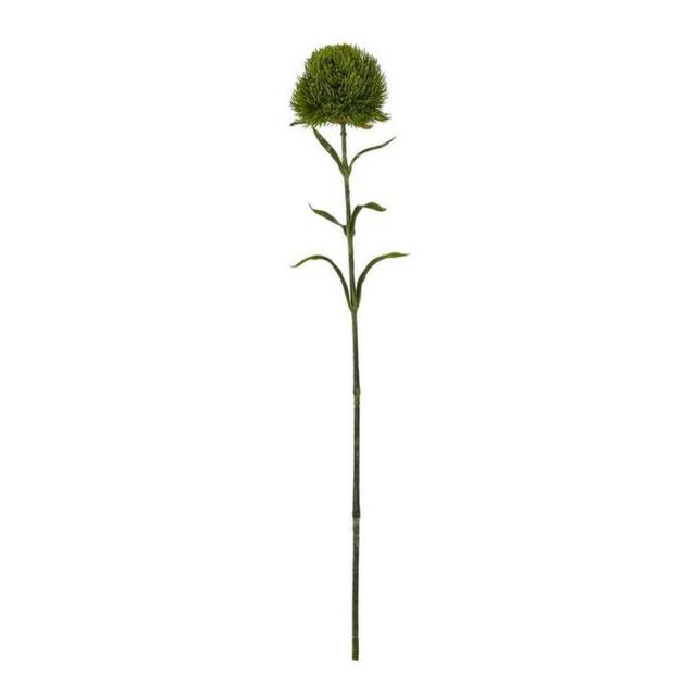 Lemon Pavilion Furniture and Decor Dark Dianthus (Single Stem Flower) - Plastic - Height 53 cm - Green - image 1