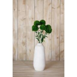 Lemon Pavilion Furniture and Decor Dark Dianthus (Single Stem Flower) - Plastic - Height 53 cm - Green - thumbnail 4
