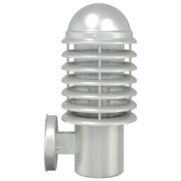 Berkfield Home Outdoor Wall Lights 2pcs Silver Stainless Steel - thumbnail 5