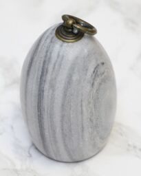 Dibor Contemporary Antique Doorstop Grey Marble Heavy Weight Decorative Door Stop - thumbnail 3
