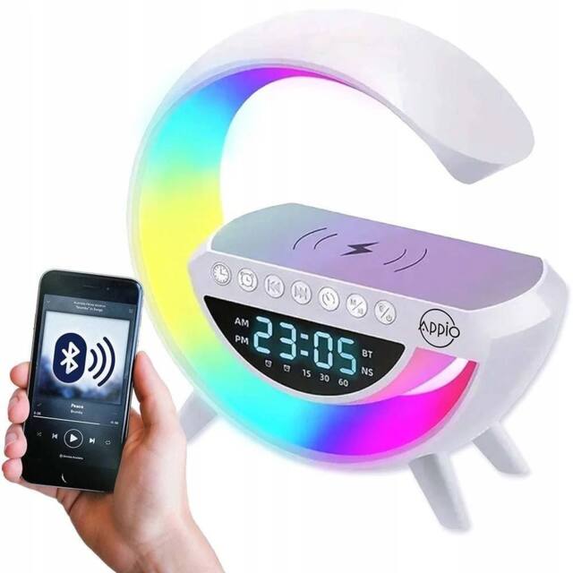 SPETLEK Clock Night Light LED Smart in White - Size: 0.6m2 - image 1