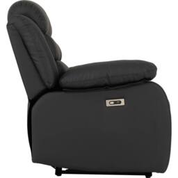 Seconique Roma 3+2 Electric Recliner Suite in Black - thumbnail 9