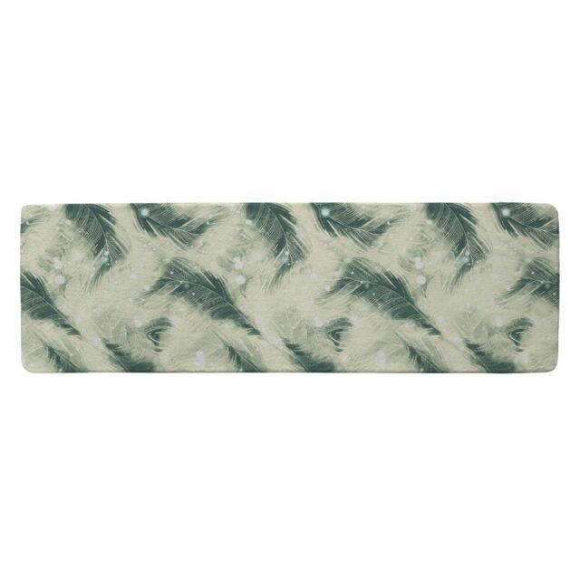 Benjamin Tate Design Feathers Fantastic Birds With Decorative Ornaments Runner Rug in Natural - Size: 67 cm x 230 cm - image 1