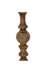 KDMD Seraphia Floor Lamp with Linen Shade - Elegant Modern Lighting in Brown - thumbnail 5