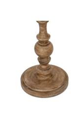 KDMD Seraphia Floor Lamp with Linen Shade - Elegant Modern Lighting in Brown - thumbnail 3