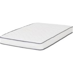 "Seconique Yasmin 4'6"" Roll-Up Mattress 18cm (Bonnel Spring) in White - Size: Double" - thumbnail 1