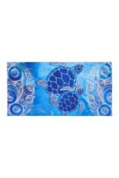 Living and Home Lightweight Large Microfibre Beach Towel in Blue - thumbnail 6