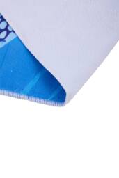 Living and Home Lightweight Large Microfibre Beach Towel in Blue - thumbnail 8