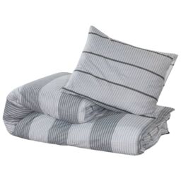 Berkfield Home Duvet Cover Set Grey 220x240 cm Cotton - thumbnail 3