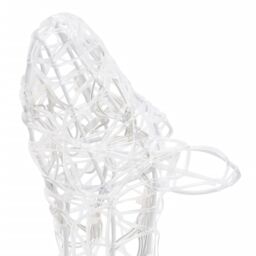 Berkfield Home Acrylic Reindeer Family Christmas Decoration 160 LED Warm White - thumbnail 5