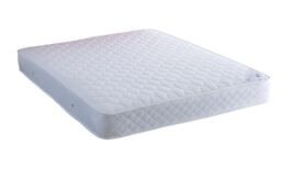 Bedmaster Prince Coil Spring Mattress in White - Size: Double - thumbnail 3